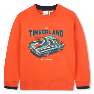 Brushed fleece sweatshirt TIMBERLAND BOY