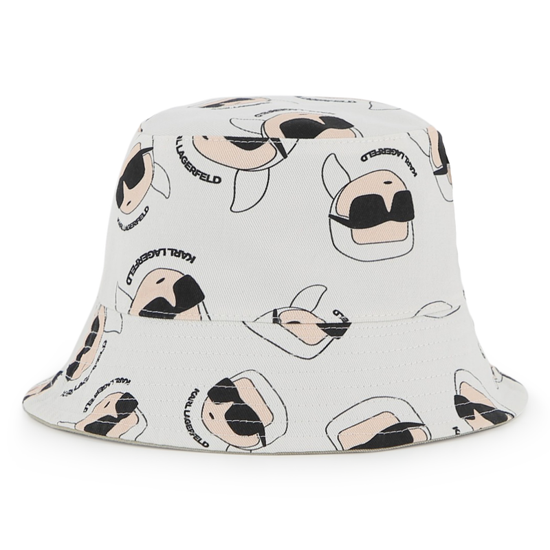 Reversible Bucket Hat KARL LAGERFELD KIDS 
                        BOY