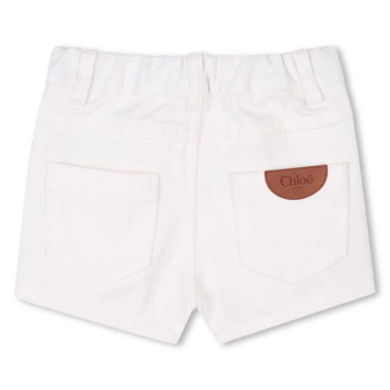 Cotton twill shorts CHLOE 
                    GIRL