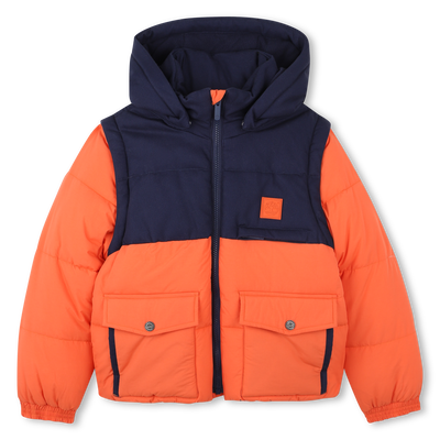 Down jacket with removable sleeves and hoods TIMBERLAND BOY