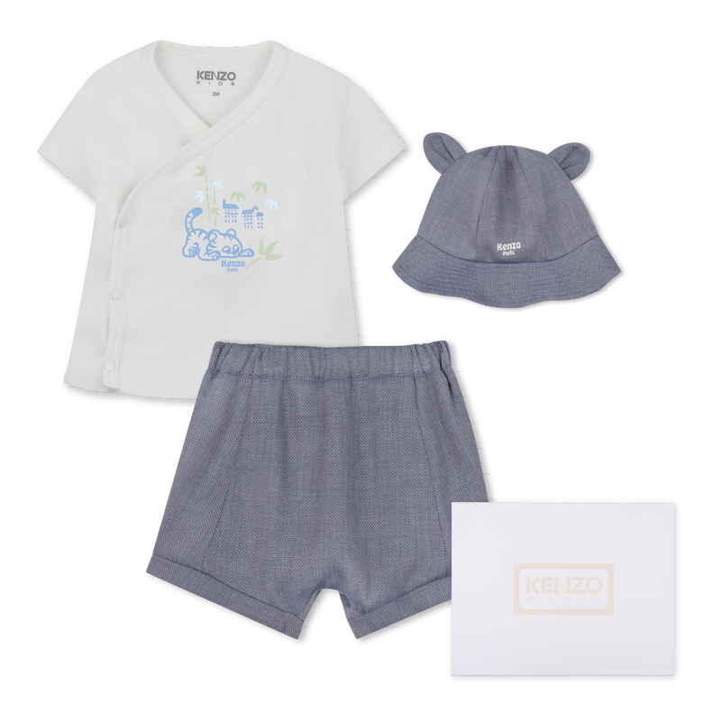 Cotton Outfit Set KENZO KIDS 
                        BOY