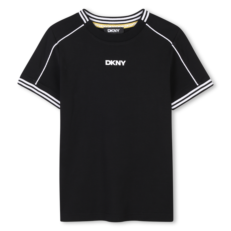 T-shirt with colorful stripes DKNY 
                        UNISEX