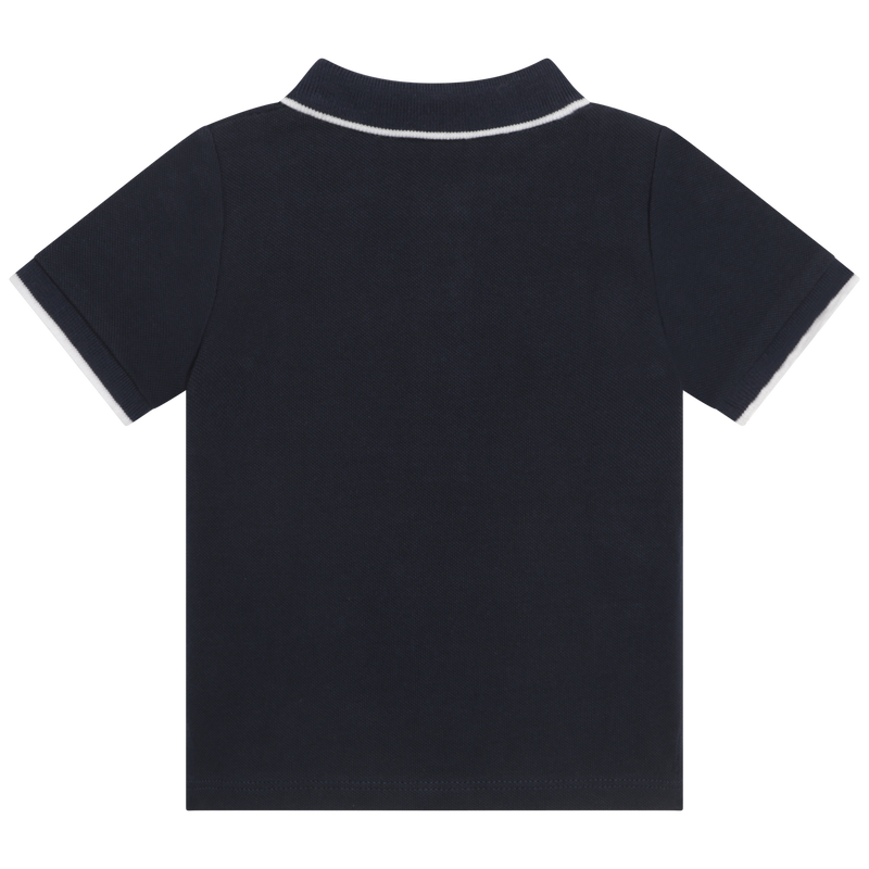 Short-sleeved cotton polo BOSS 
                    BOY