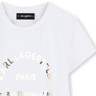 Short-sleeved T-shirt KARL LAGERFELD KIDS 
                    GIRL