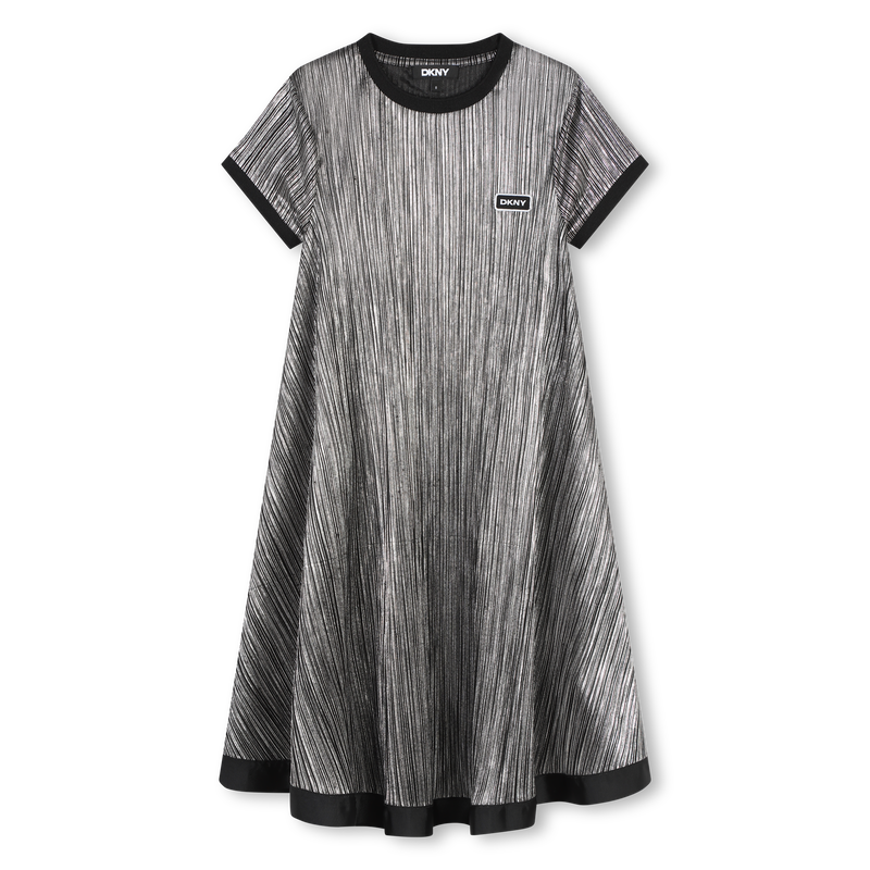Short-Sleeved Pleated Dress DKNY 
                    GIRL