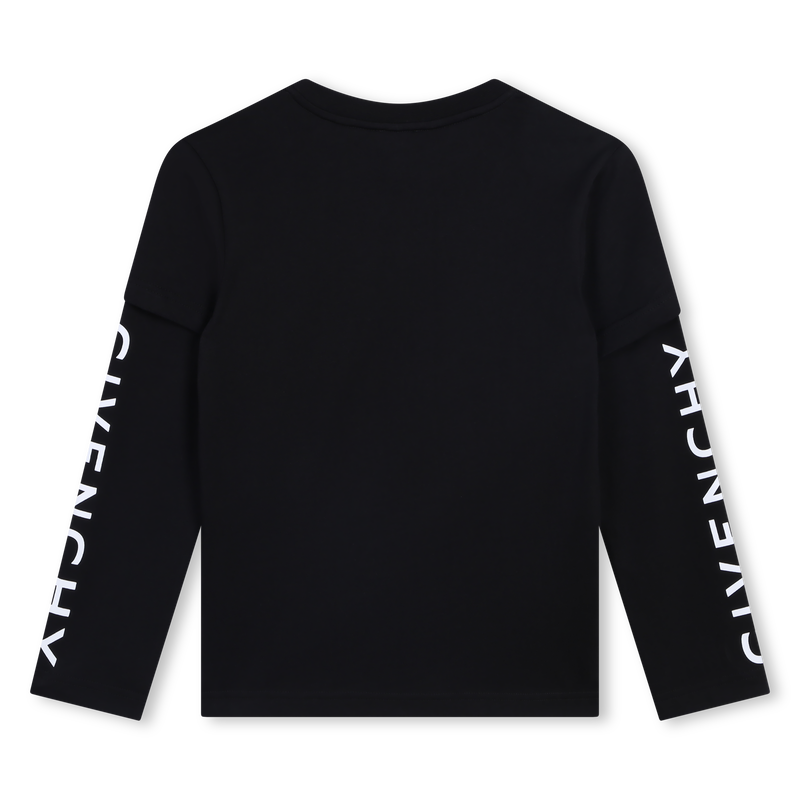 Layered Graphic Print T-Shirt GIVENCHY 
                    BOY