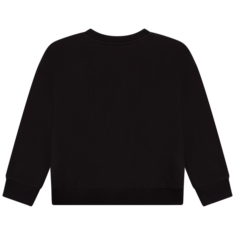 Hooded cotton sweatshirt MICHAEL KORS 
                    GIRL