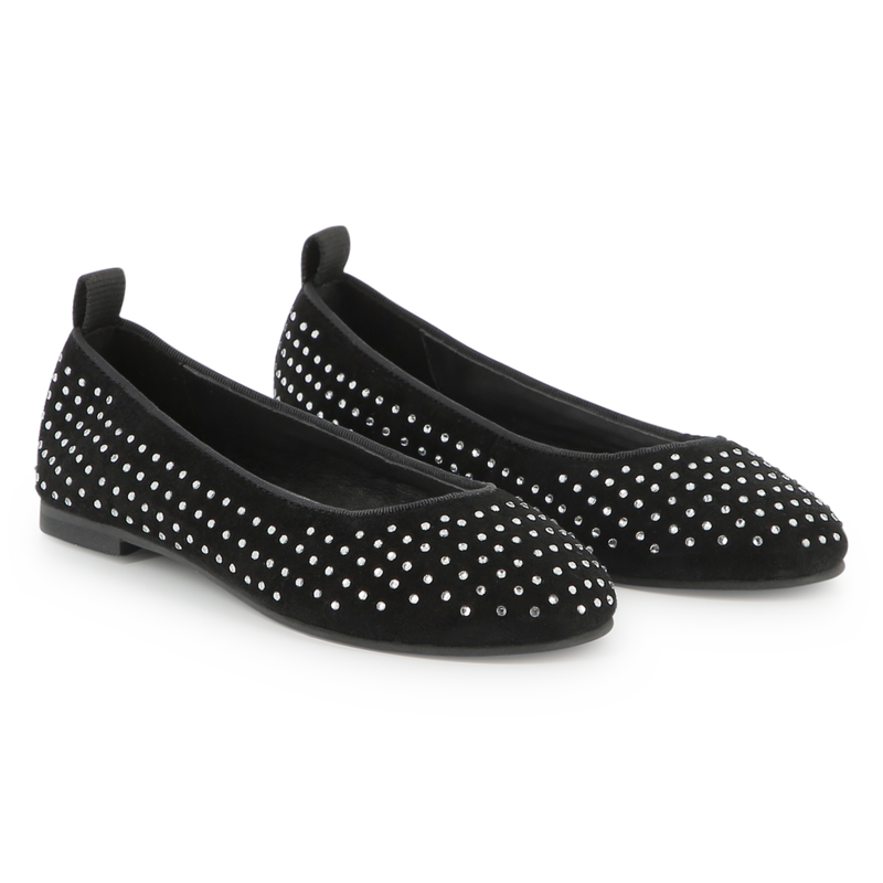 Leather ballet flats MARC JACOBS 
                    GIRL