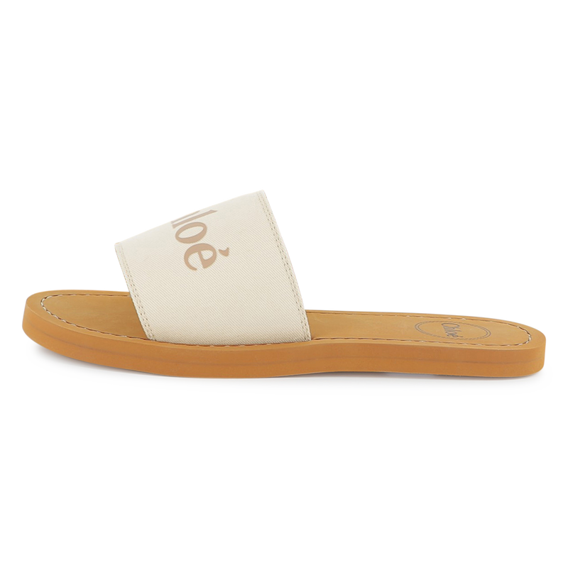 Fabric logo slides CHLOE 
                    GIRL