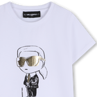 Short-Sleeved T-Shirt KARL LAGERFELD KIDS 
                    GIRL