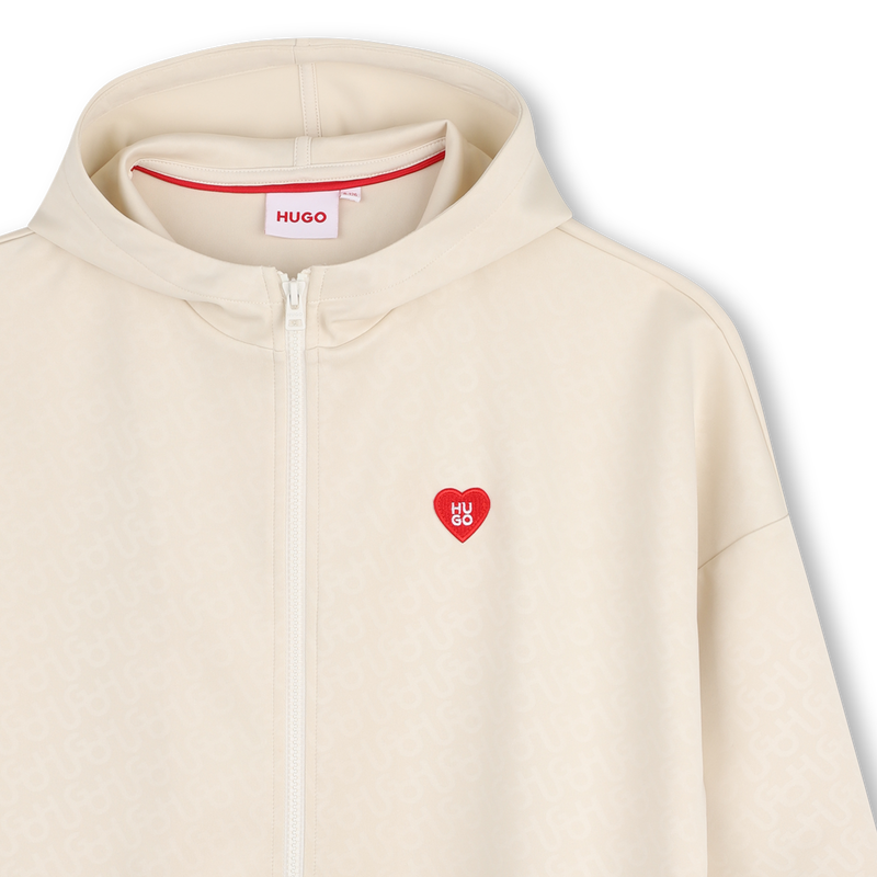 Hooded cardigan HUGO 
                        GIRL