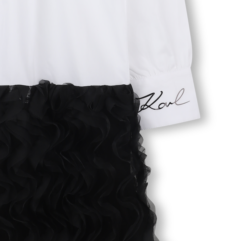 Long sleeve dress KARL LAGERFELD KIDS 
                        GIRL