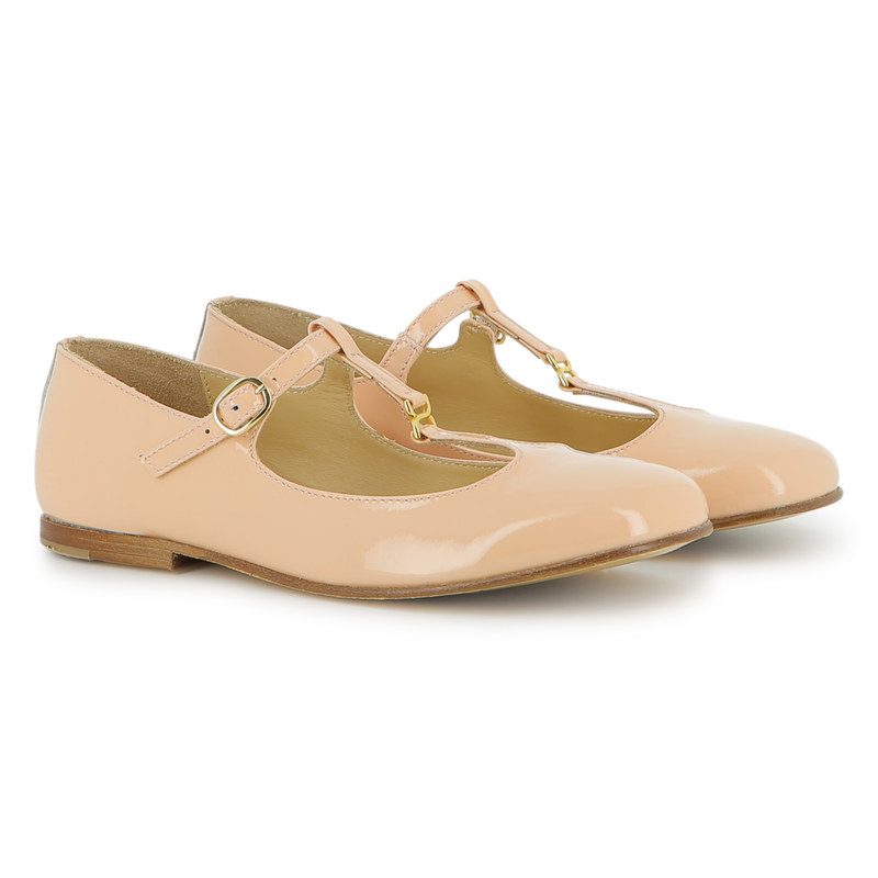 Cowhide ballerinas CHLOE 
                    GIRL