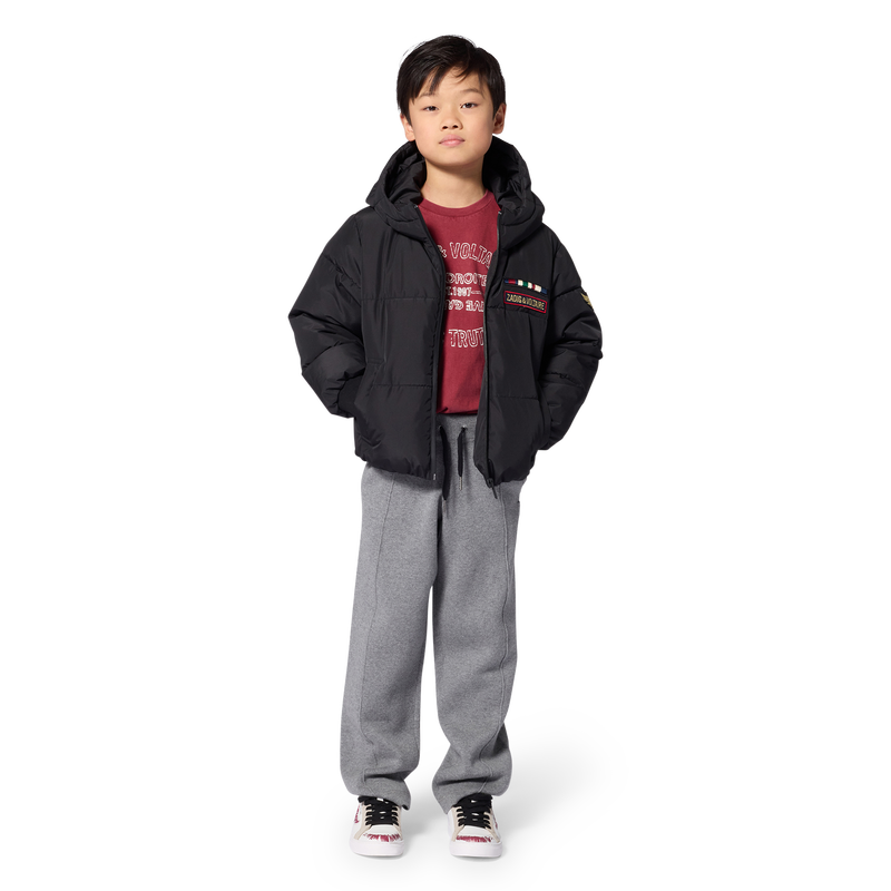 Hooded down jacket ZADIG VOLTAIRE 
                        BOY