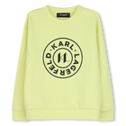 Sweatshirt, YELLOW, hi-res