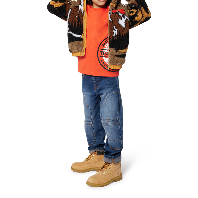 Logo Print T-Shirt TIMBERLAND 
                        BOY