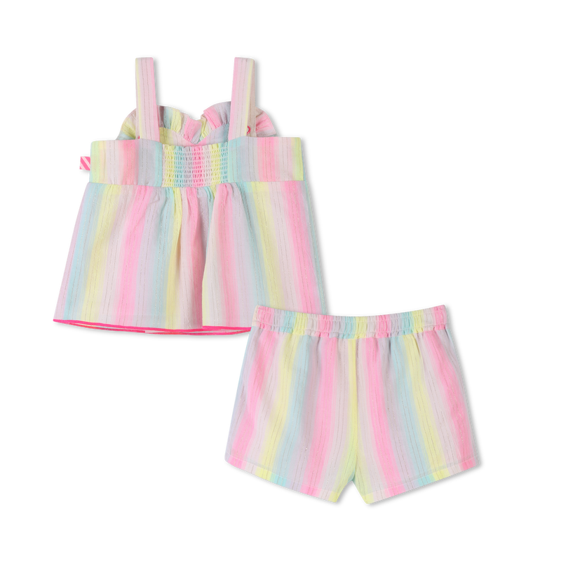 Striped blouse and shorts BILLIEBLUSH 
                        GIRL