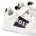 Lace-up leather sneakers BOSS 
                    BOY