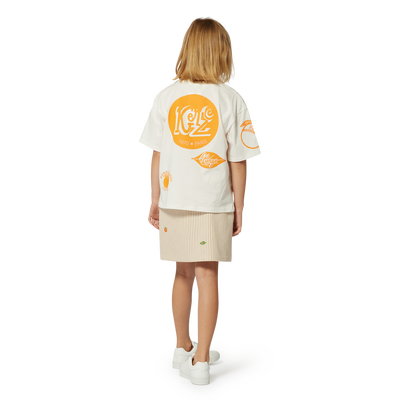 Short-sleeved T-shirt KENZO KIDS GIRL