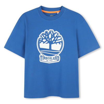 Two-tone T-shirt with logo TIMBERLAND BOY