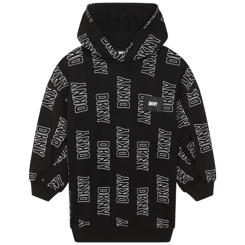 Cotton sweatshirt dress DKNY 
                    GIRL