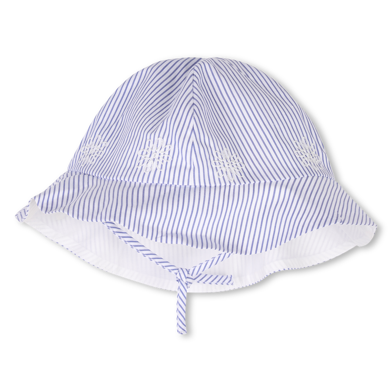 Embroidered cotton hat CHLOE 
                    GIRL