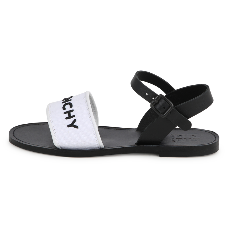 Leather detail sandals GIVENCHY 
                    GIRL