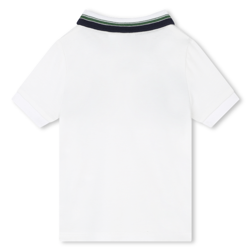 Cotton piqué polo shirt BOSS 
                    BOY