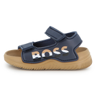 Velcro Sandals, NAVY, hi-res