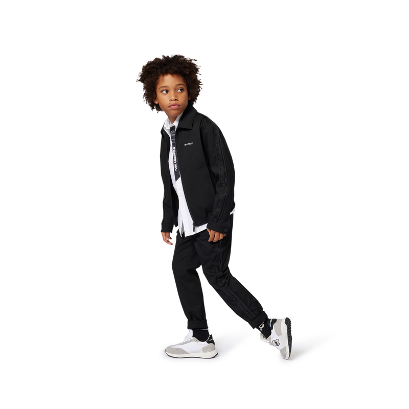 Lace-up low-top sneakers KARL LAGERFELD KIDS 
                        BOY