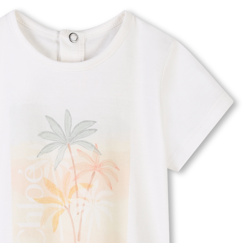 Short-sleeved cotton T-shirt CHLOE 
                    GIRL