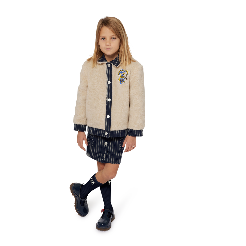Straight Press-Stud Skirt KENZO KIDS 
                    GIRL