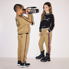 Striped Side Trousers KARL LAGERFELD KIDS 
                    GIRL