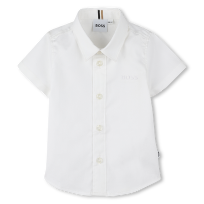 Short-Sleeved Cotton Shirt BOSS BOY