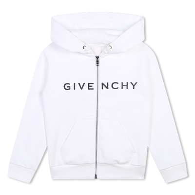 Zip-Up Hooded Cardigan GIVENCHY GIRL