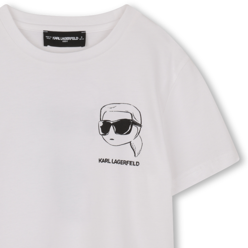 Short-Sleeved T-Shirt KARL LAGERFELD KIDS 
                        BOY