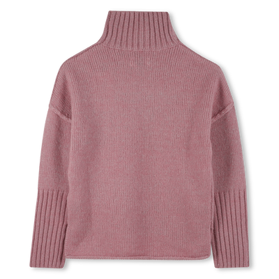 Metallic sweater with jacquard pattern ZADIG & VOLTAIRE GIRL