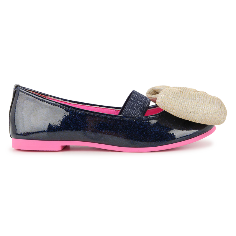 Elastic-Strap Ballet Flats BILLIEBLUSH 
                    GIRL