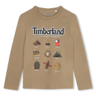 Graphic Print T-Shirt On Front TIMBERLAND 
                    BOY