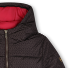 Hooded down jacket MICHAEL KORS 
                    GIRL