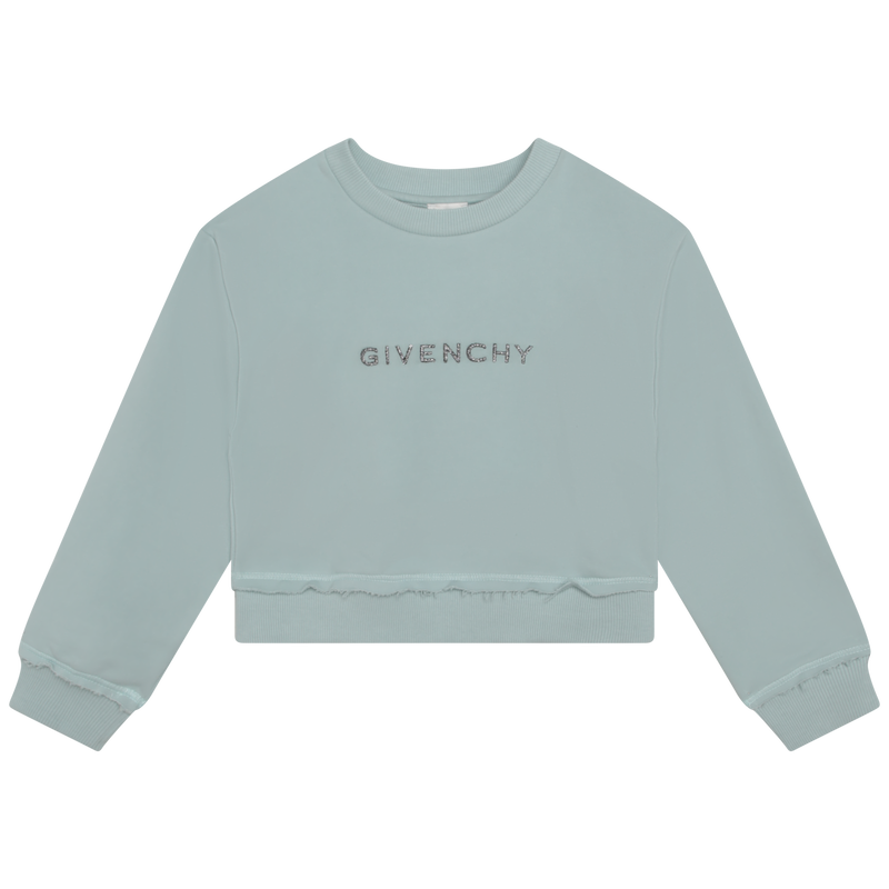 Short embroidered sweatshirt GIVENCHY 
                    GIRL