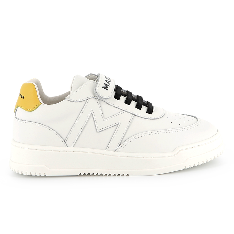 Self-adhesive leather sneakers MARC JACOBS 
                        BOY