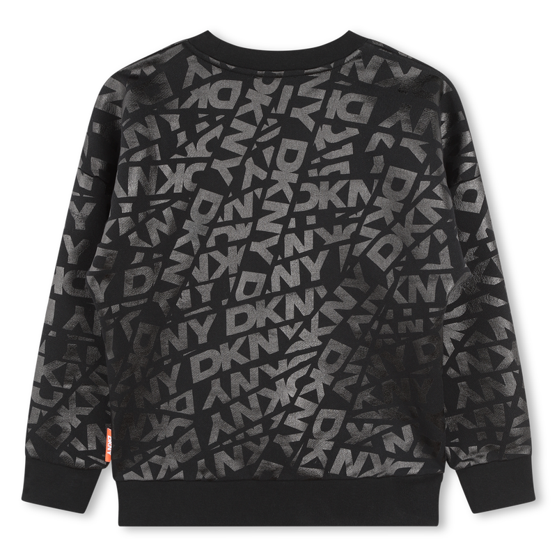 Cotton Fleece Sweatshirt DKNY 
                    UNISEX