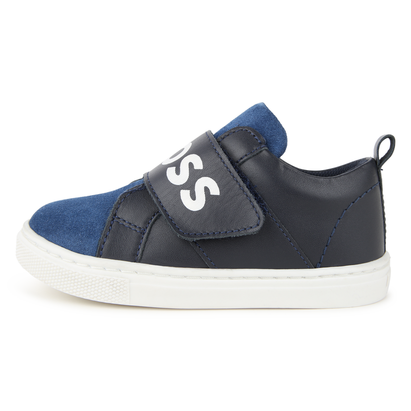Leather Velcro Sneakers BOSS 
                    BOY