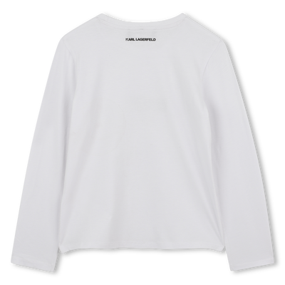 Long Sleeve T-Shirt KARL LAGERFELD KIDS GIRL