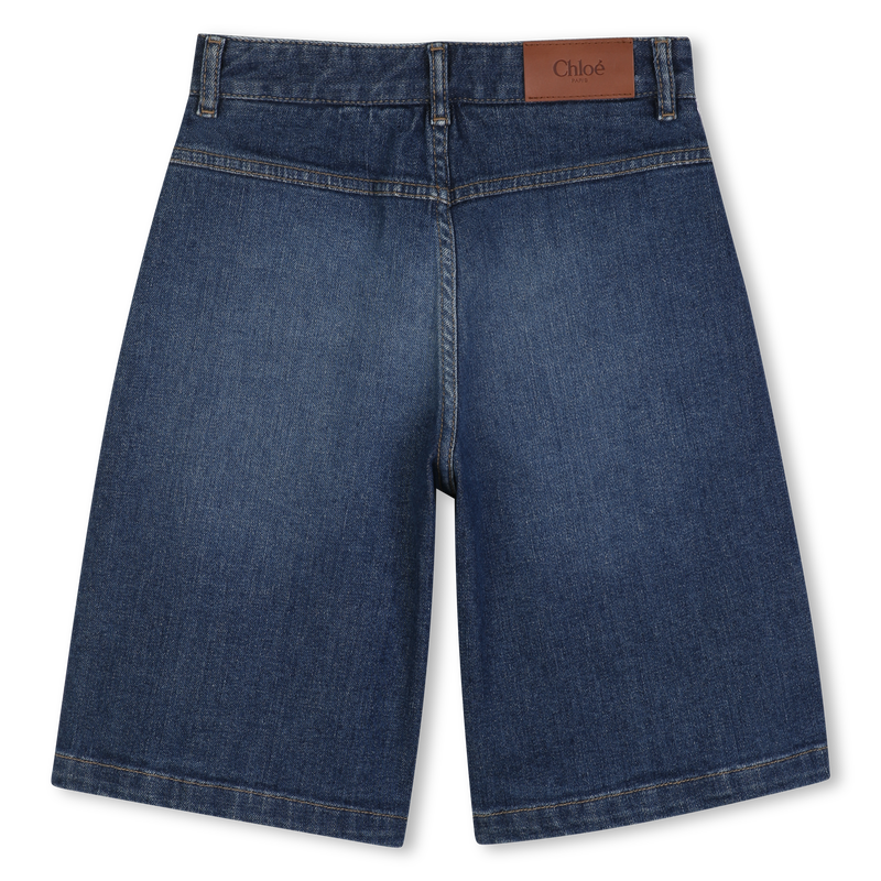 Cotton denim shorts CHLOE 
                        GIRL