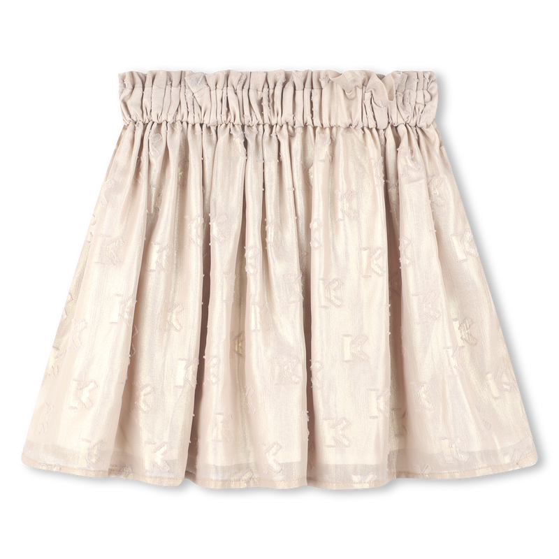 Lam&eacute; Jacquard Skirt KENZO KIDS 
                        GIRL