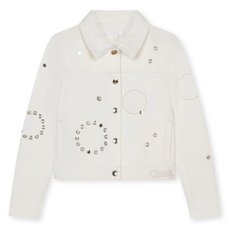 Cotton twill jacket CHLOE 
                    GIRL
