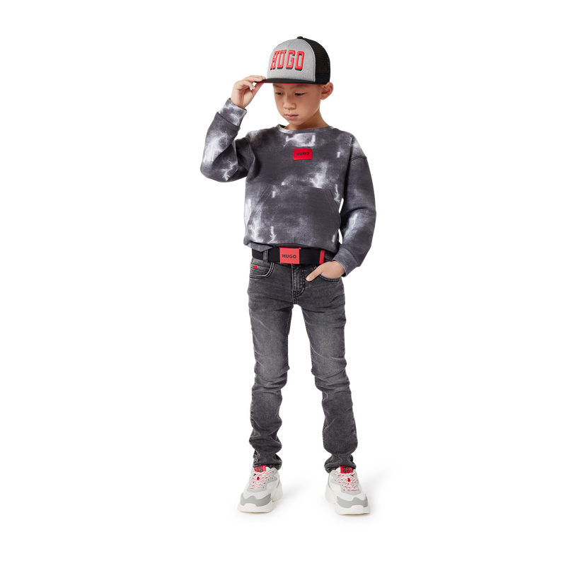 Slim Fit Five-Pocket Jeans HUGO 
                    BOY