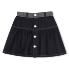 Denim skirt KENZO KIDS 
                    GIRL